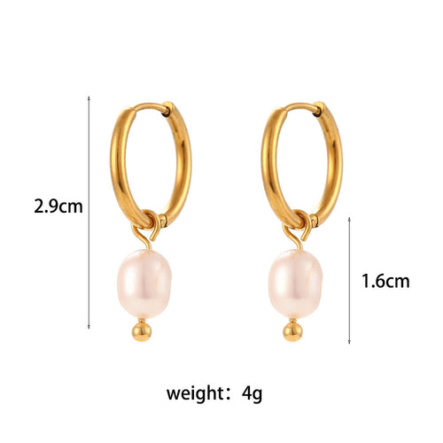 European and American Ins Fashion Simple Accessible Luxury Earrings